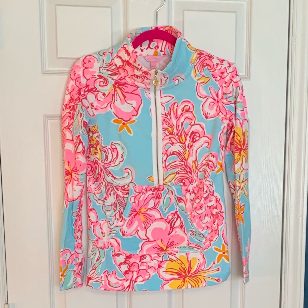EUC Lilly Pulitzer Skipper Popover Lolita XS